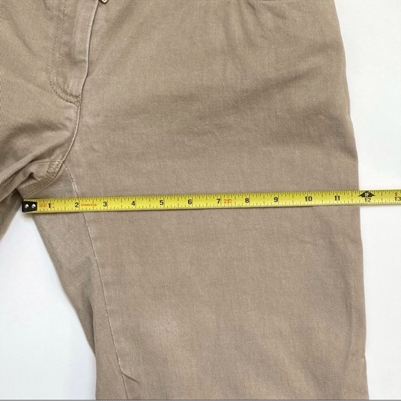 Dolce & Gabbana brown tan khaki high rise waisted straight Leg jeans long pants - Picture 15 of 16